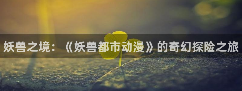 omofun动漫免费看：妖兽之境：《妖兽都市动漫》的奇幻探险之旅